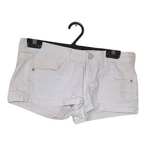 🎊3 FOR $10 MOSSIMO  WOMENS WHITE SHORT SHORTS SIZE 5